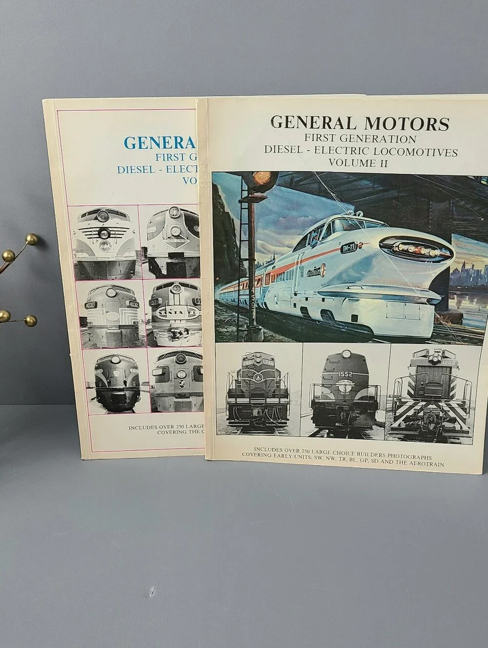 General Motors First Generation Vol. 1 & 2 Vintage 1982 Book
